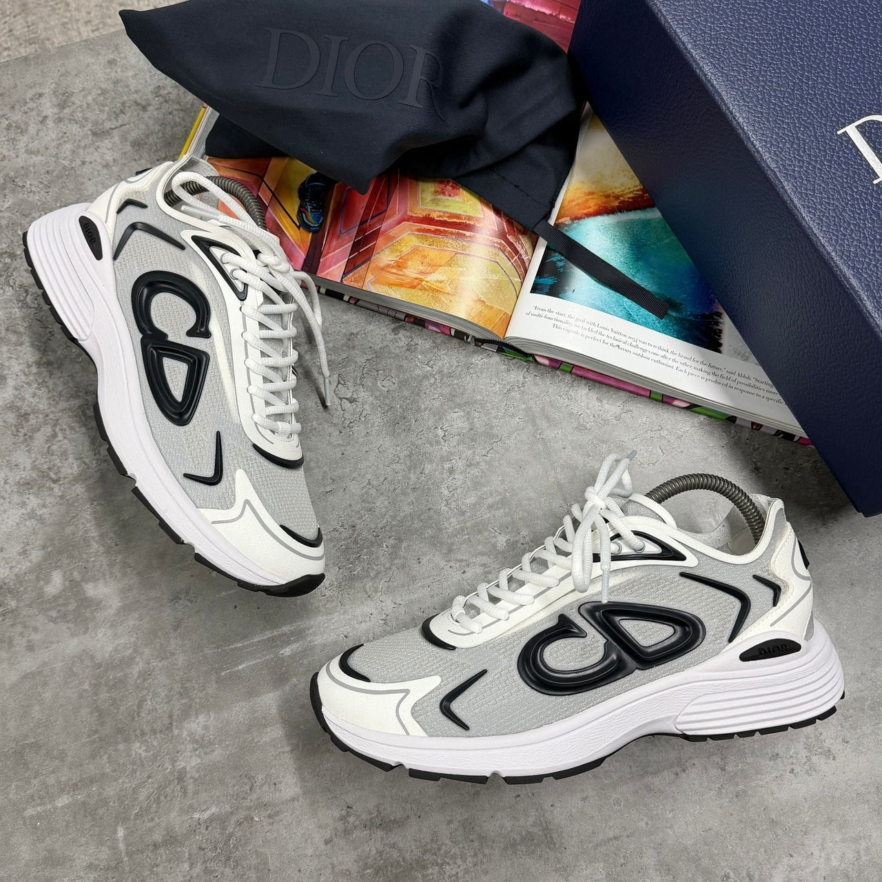 (PRE ORDER) B30 TRAINERS - WHITE FROST