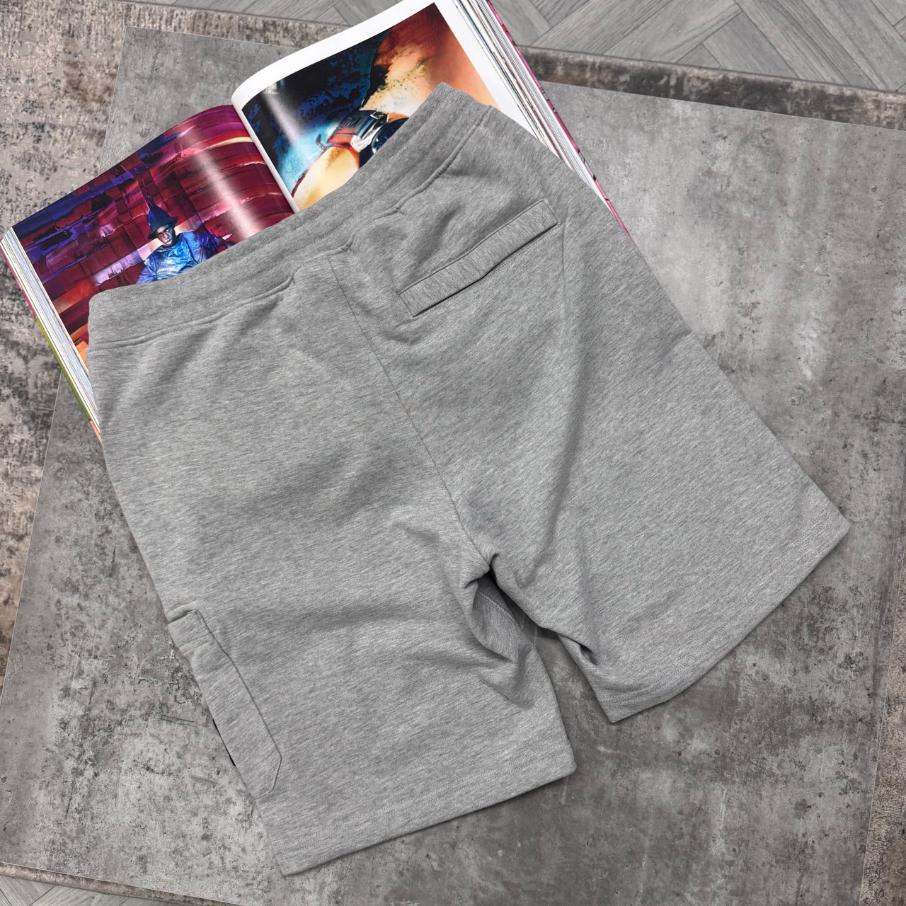 SI COTTON CARGO SHORTS - GREY