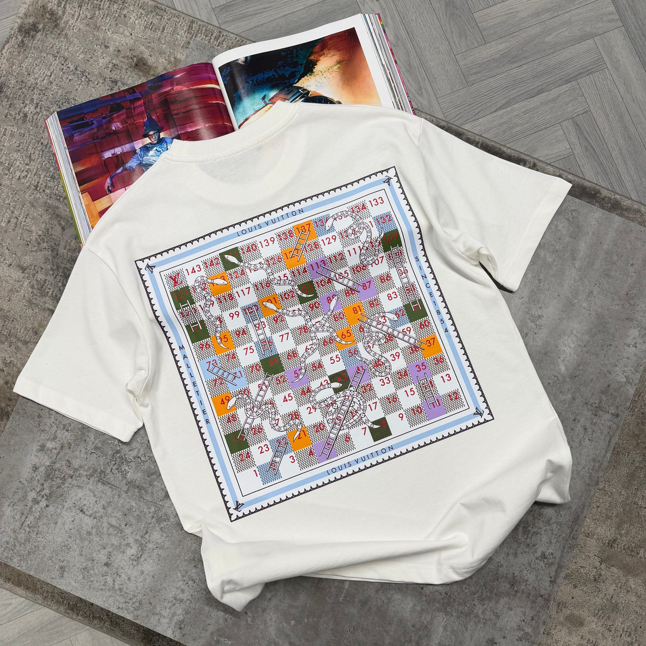 LVE 1854 T SHIRT - WHITE