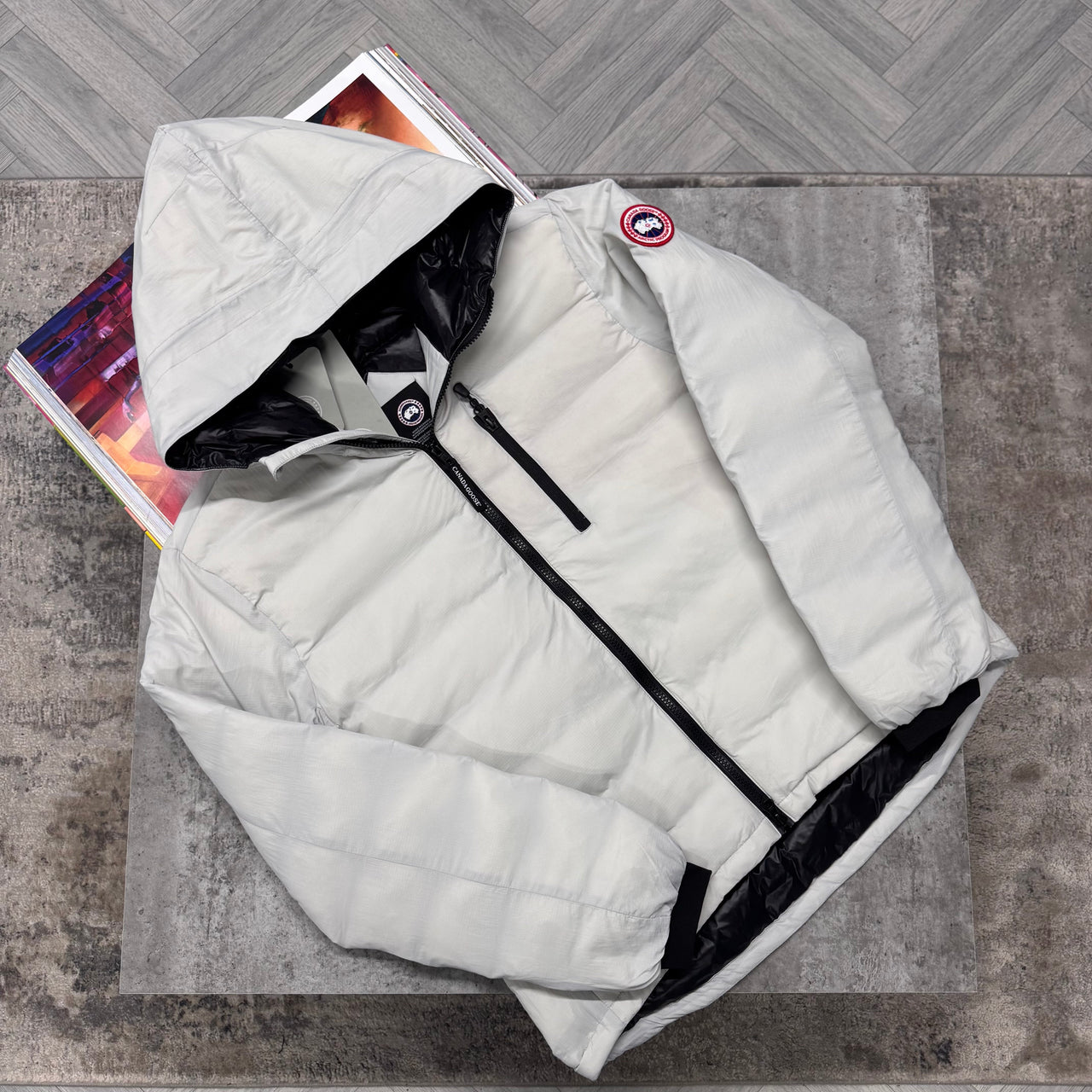 CG LODGE COAT - LIGHT GREY