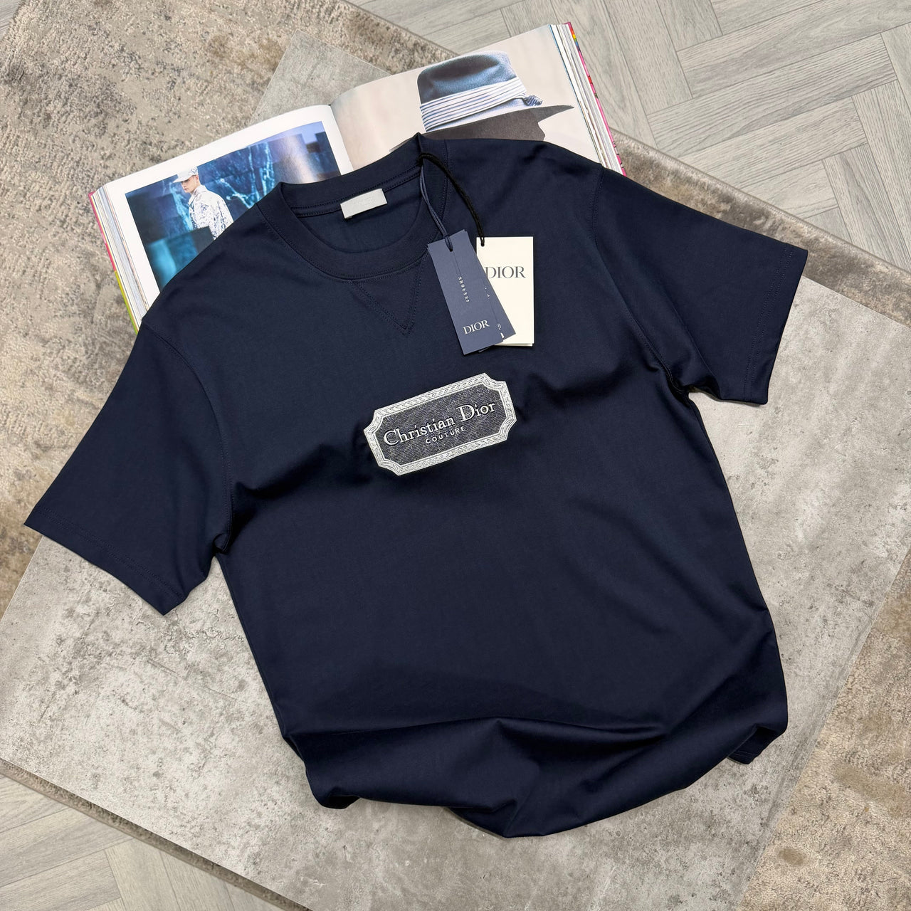 CD COUTURE T SHIRT - NAVY