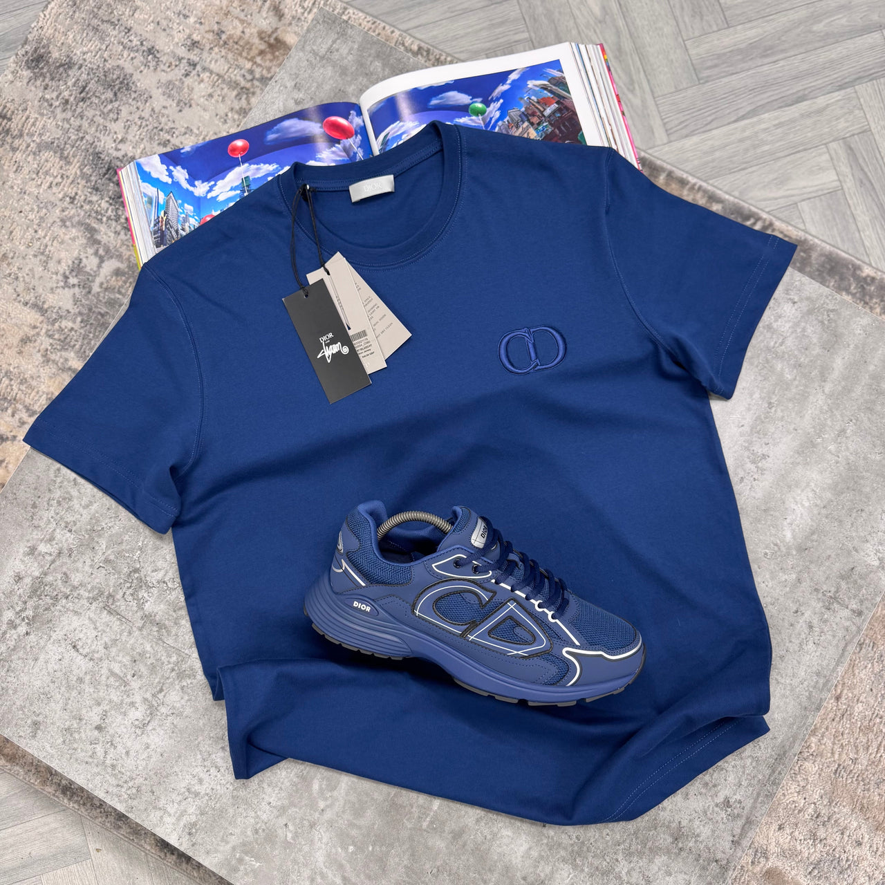 CD T SHIRT - INDIGO
