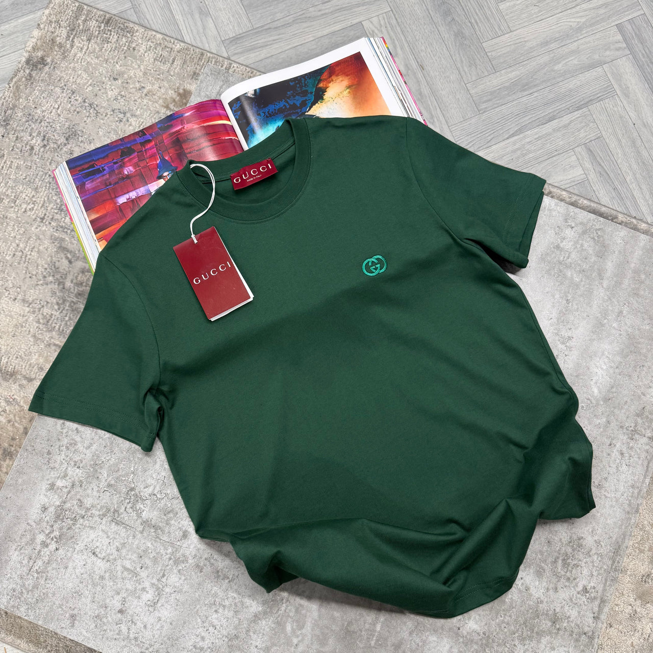 GCI SMALL LOGO T SHIRT - PINE