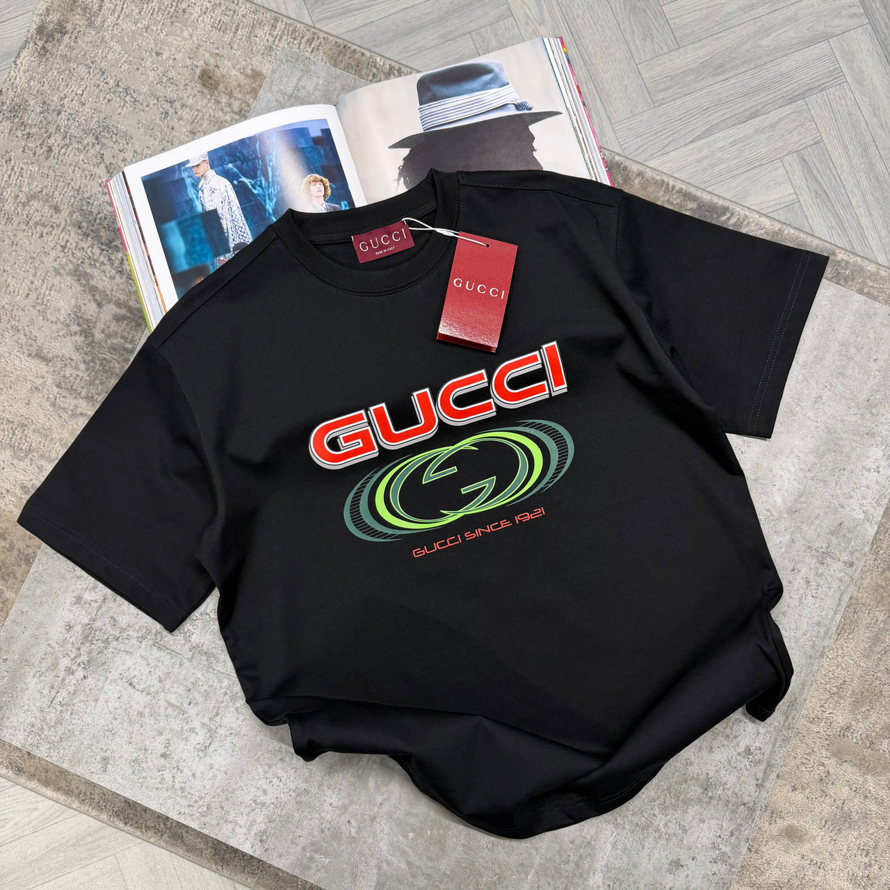 GCI LOGO T SHIRT - BLACK